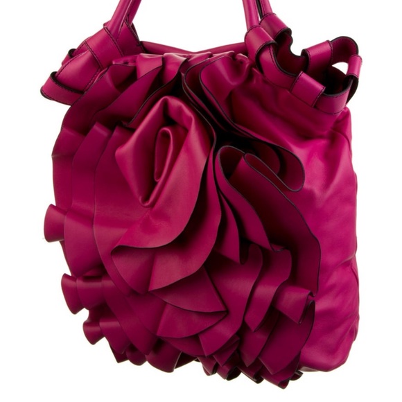 Valentino pink leather handbag - Picture 3 of 4